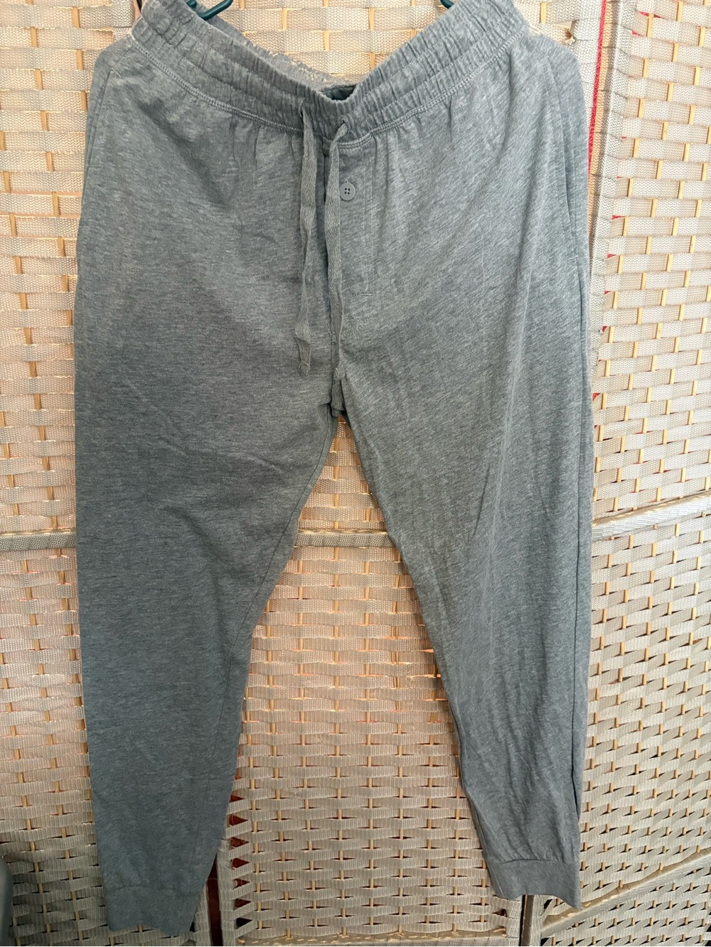 Fruit of the Loom Men’s Heather Gray Jogger Sweatpants